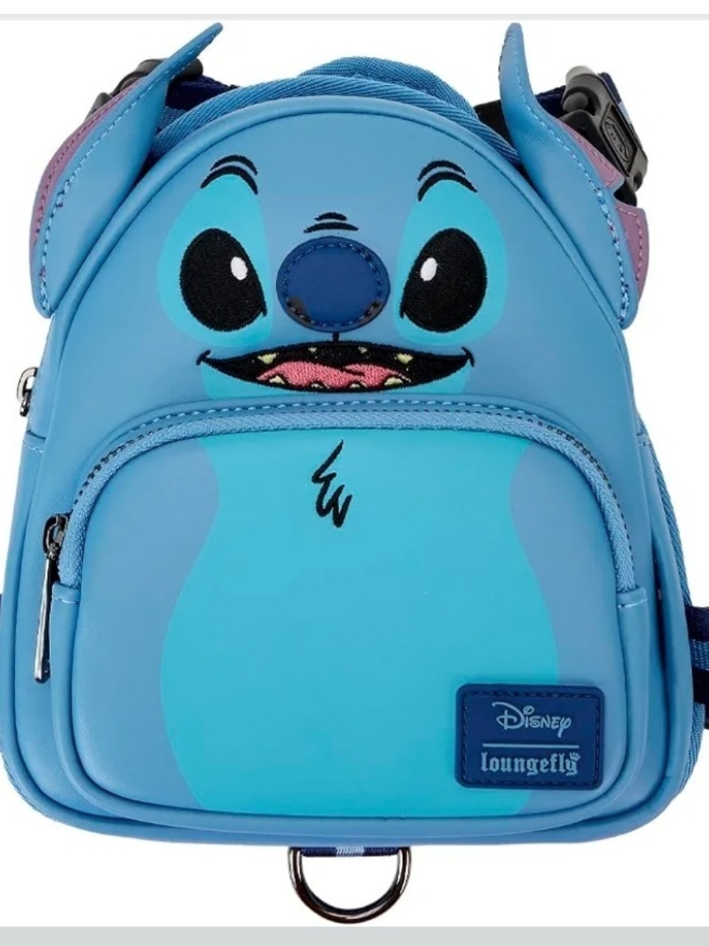 Pets Disney Stitch Cosplay Mini Backpack Dog Harness